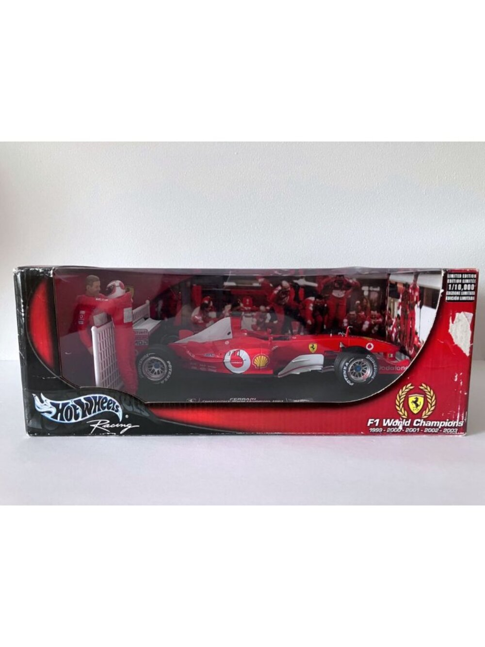 Hot Wheels 1:18 Ferrari F1 World Champions Michael Schumacher G3764 Rare